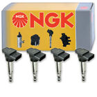 4 pc NGK 48689 U5017 Ignition Coils for UF542 UF-573 UF-542 UF-520 IGC1006 el