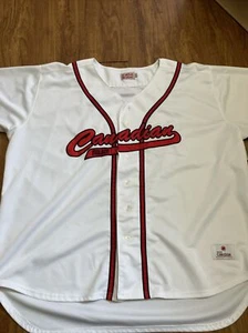 Canadian Molson Xl Men’s White Short Sleeve Jersey I am Canadian - Picture 1 of 12