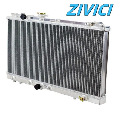 Radiador de aluminio CC1319 2 filas para Toyota Tercel/Paseo 1991-1995 1994 1,5 L l4 Foto 1 de 4