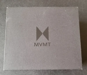 BOX ONLY MVMT Logo Black Hinged Boulevard Beverly Cardboard Packaging CBX-MBLRG - Picture 1 of 7