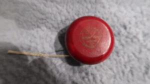 Whirl King Return Top Standard Modell Rot & Blau Holz Yoyo USA Made Vintage - Bild 1 von 7