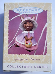 Hallmark Keepsake "Gorros de Primavera" Ornamento #5 en Serie de Coleccionistas 1997 - Imagen 1 de 4