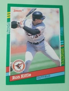 1991 Donruss Baltimore Orioles Baseball Card #613 Ron Kittle - Picture 1 of 2