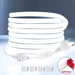 Ruban Lumière 220V COB LED 288LED/m Flexible Bande Lumineuse IP65 bande étanche - Picture 1 of 10