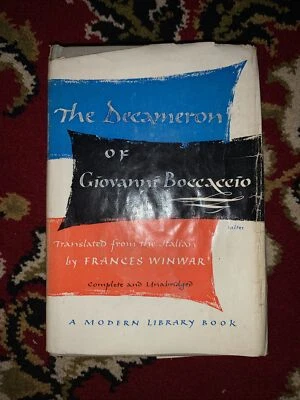 The Decameron of Giovanni Boccaccio Translated by F. Winwar 1955 Modern Library - Image 1 of 4