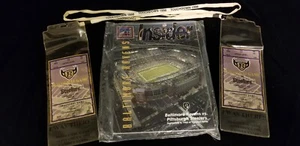 1998 UNOPENED Inaugural Football Season Program INSIDER with 2 Game Tickets - Picture 1 of 8