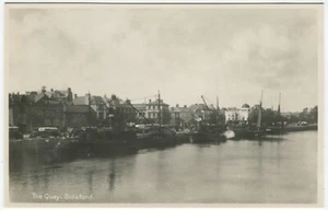 THE QUAY, BIDEFORD - Devon Postcard - Picture 1 of 2