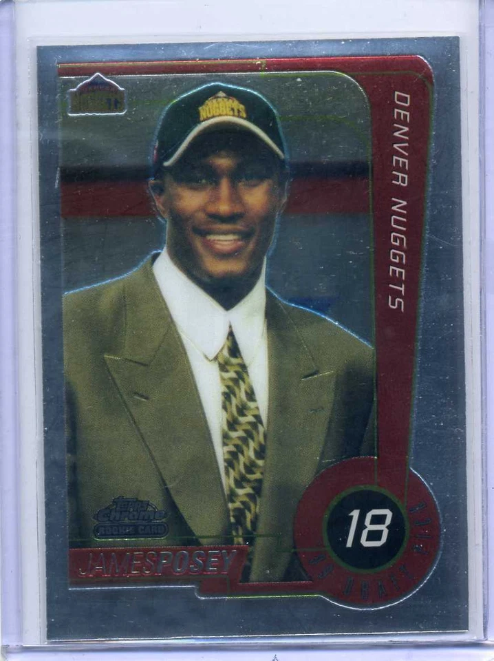 Tarjeta de novato James Posey 1999-2000 Topps cromada #119 - pepitas Foto 1 de 1
