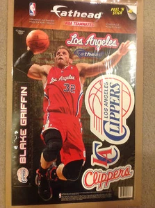 BLAKE GRIFFIN Clippers 12" x 16.5" + all Extras Teammate Fathead Wall Graphics - Picture 1 of 1