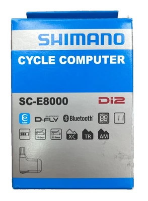 Shimano SC-E8000 E-Bike Cycle Computer Display w/ Handlebar Clamp (35mm) - Image 1 of 2