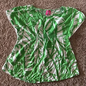 Lilly Pulitzer For Target Beach Cover Up Girls 14/16 - Picture 1 of 5