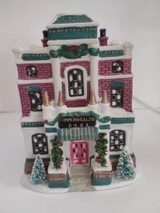 Vintage 1994 Christmas Valley Commonwealth Bank House Light Up - Bild 1 von 20