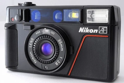 ISO1000 [Near MINT] Nikon L35AF Pikaichi Point & Shot 35mm Film Camera L35 AF JP - Image 1 of 4
