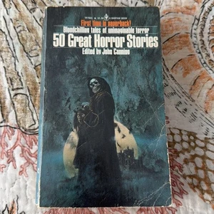 50 tolle Horrorgeschichten herausgegeben von John Canning Vintage Bantam Taschenbuch - Bild 1 von 7