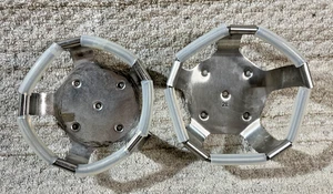 2, Usato - Morsetti per fiaschetta agitatore in acciaio inox 2L / 2000ml - Foto 1 di 8