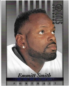 Emmitt Smith 1997 Donruss Studio NFL Portrait 8x10 Jumbo Fotokarte #22 Cowboys - Bild 1 von 2