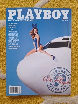 Special Edition Playboy Magazine May 2014 Russian Cyber Crime Air Playboy  - Image 1 of 4