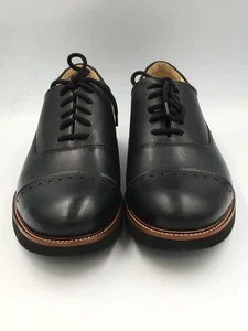 Samuel Hubbard scarpa elegante uomo 10,5 W "Market Cap" Brogue pelle nera 4680 - Foto 1 di 6