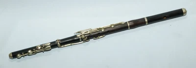 wooden antique flute - Image 1 of 4