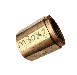 Metric Female Fixed x Metric Female Fixed M30X 2mm Pitch L=46.7mm - Picture 1 of 2