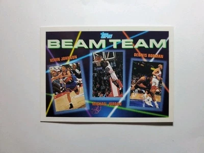 1993 - 94 Topps #3 Beam Team Jordan、Kevin Johnson、Rodman  — 第 1/2 张图片