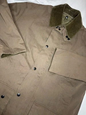 Ralph Lauren Chaps Chore Canvas Hunting Jacket Barn Coat 36 Regular Lined Vest - Image 1 of 4
