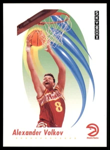 1991-92 SkyBox #618 Alexander Volkov Atlanta Hawks - Picture 1 of 2