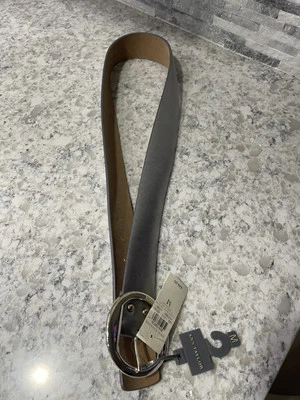 Ann Taylor’s Women’s Belt Size Medium Silver Strap With Silver Buckle Brand New - Image 1 of 2