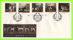 G.B. 1991 Dogs set on u/a Royal Mail First Day Cover, Crufts, Birmingham - Picture 1 of 1