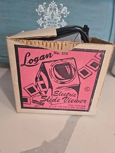 Logan No. 210 Magna-view Electric Desktop Slide Viewer With Box - Picture 1 of 9