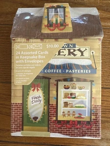 New 24 Assorted Holiday Cards & Envelopes By Paper Magic Decorative Reusable Box - Picture 1 of 5