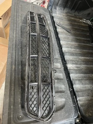 2016 - 2019 Chevrolet Corvette Carbon Flash Front Lower Grille W/Cameras OEM NEW - Image 1 of 3