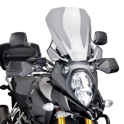 Bulle Touring pour Suzuki V-Strom 1000 / XT 14-19 fumé clair Puig - Photo 1/2
