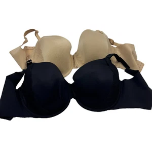 SOMA Vanishing 360 Perfect Coverage Lace trime 34G Bra Lot Of 2 - Picture 1 of 4