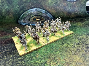 15mm Metal 6 bases of Thracian Light cavalry, 40 x 30, pro painted by Zac - Picture 1 of 3