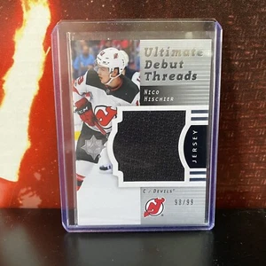 2017-18 Ultimate Retro Debut Threads NICO HISCHIER Rookie Jersey Limited 98/99 - Picture 1 of 1