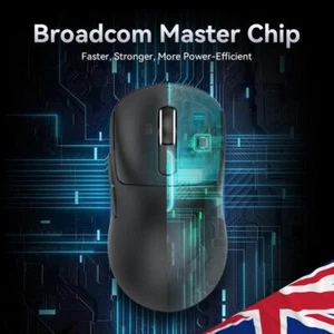 Wireless 2.4GHz Mouses Portable 3 Modes Gaming Mouses for ESports Gaming Office - Picture 1 of 9