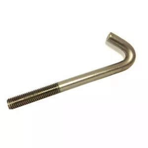 Bullone a gancio T316 grado marino in acciaio inox M6 - varie dimensioni - Foto 1 di 2