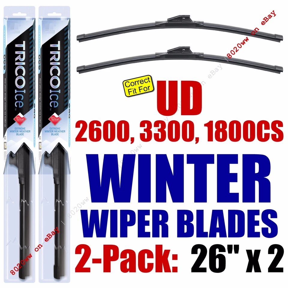 Limpiaparabrisas INVIERNO 2pk Super-Premium Fit 2001-2010 UD 2600 3300 1800CS - 35260x2 Foto 1 de 1