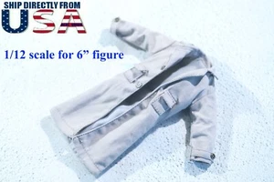 1/12 Classic Trench Coat Gray Color For 6" PHICEN TBL Hot Toys Figure Doll USA - Picture 1 of 7