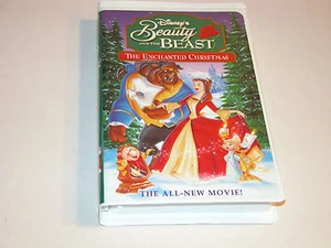 SCHÖNHEIT UND DAS BIEST DIE VERZAUBERTEN WEIHNACHTEN 1997 VHS CLAMSHELL WIE NEU - Bild 1 von 4