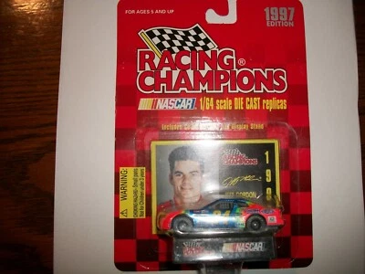 Racing Champions, 1997 EDITION, Stock Auto, 1/64 Collettore Scheda e Supporto - Immagine 1 di 4