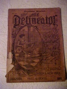 December 1893 The Delineator Butterick Publishing Co Magazine VOL XLII No. 6 - Bild 1 von 9