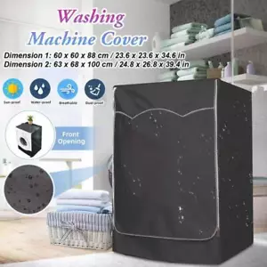 Home Washing Machine Dryer Waterproof Protector Silver Top Covers Waterproof - Picture 1 of 23