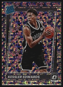 2021-22 Donruss Optic Fast Break Holo #154 Kessler Edwards