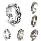 Rings Womens Mens Open Band Thumb Silver Adjustable Toe Rings Gift