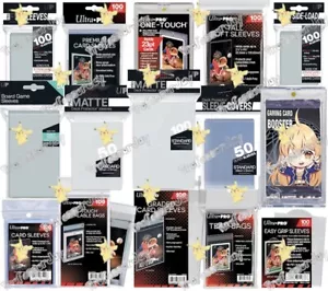 ULTRA PRO | BCW | CCG TCG DECK SLEEVES | SUPPLIES | POKEMON DBS MTG YUGIOH WOTC - Foto 1 di 122