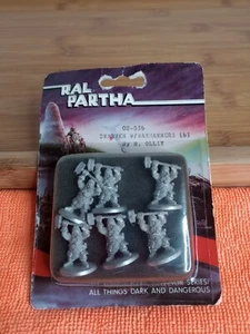 Ral Partha Dwarven W/Warhammers (6) 03-036- By. B. Olliy - Picture 1 of 6