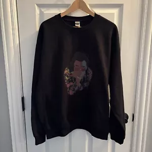 Schwarzes Damen-Sweatshirt mit Rundhalsausschnitt Harry Styles Größe Large - Bild 1 von 4
