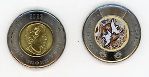 Canada 2023 $2 DOLLAR 100TH ANNIV OF BIRTH OF JEAN PAUL RIOPELLE KM new pair - Picture 1 of 3